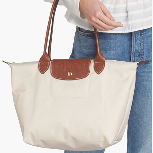 Longchamp Medium Le Pliage Nylon Shoulder Tote