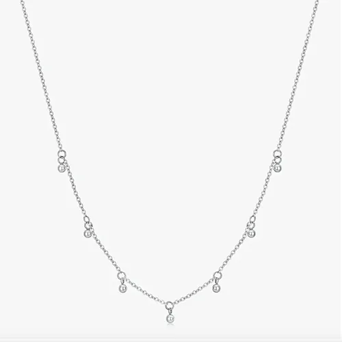 Lydia Silver Necklace