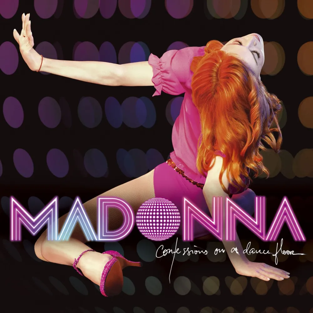 Madonna's "Confessions on a Dance Floor" album cover