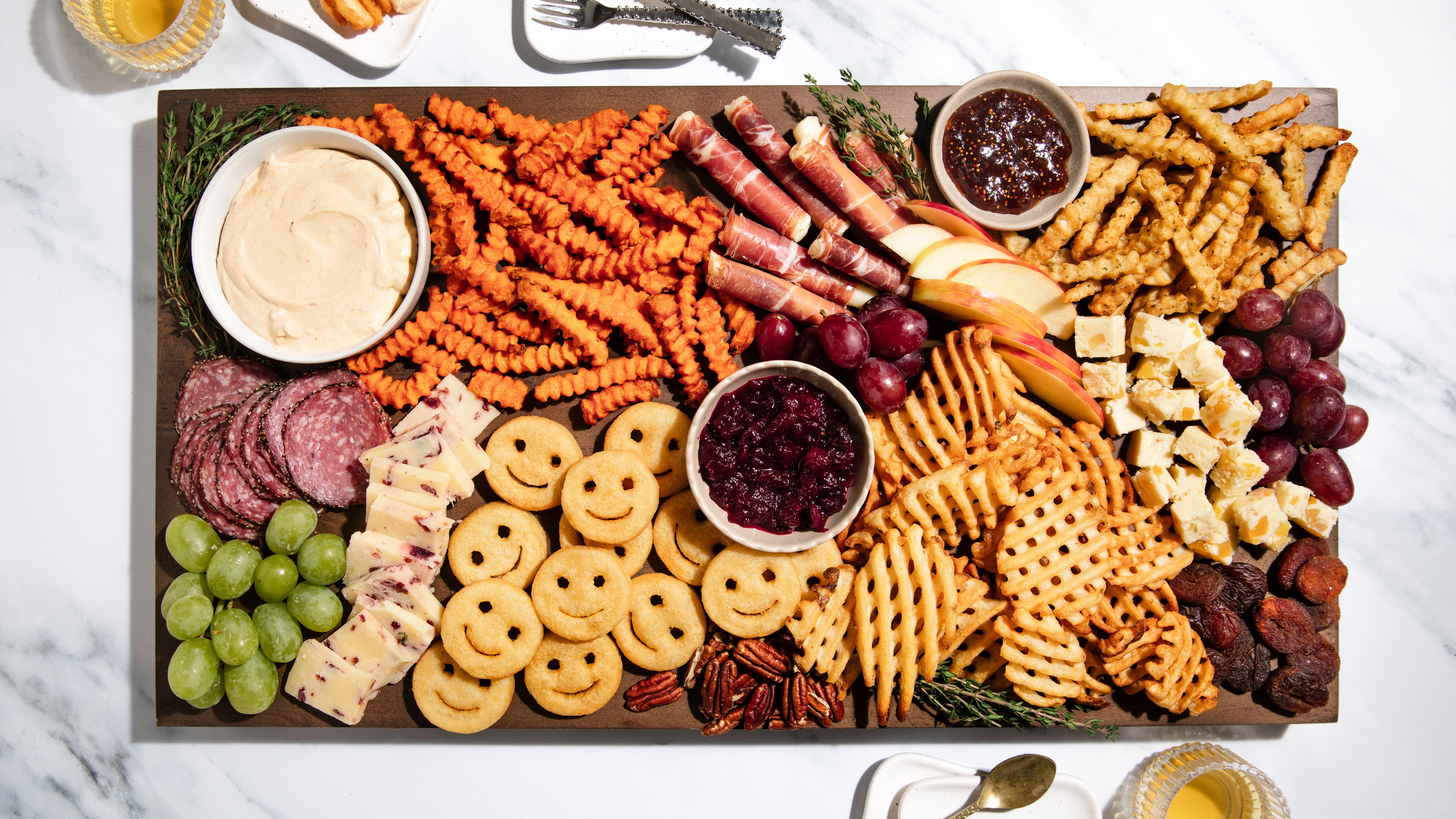 McCain's Thanksgiving Frycuterie Board