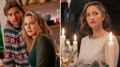 Netflix s 2025 Holiday Movies TV Specials Alicia Silverstone and Minka Kelly Headline Festive Lineup A Merry Little Ex Mas Champagne Problems 001