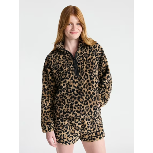 No Boundaries Plush Half-Zip Pullover