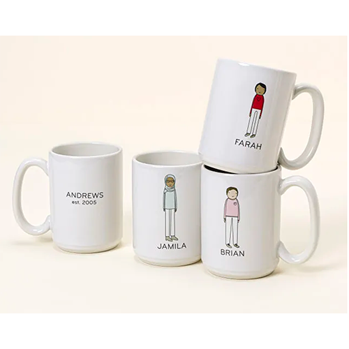 Personalized Family Mugs