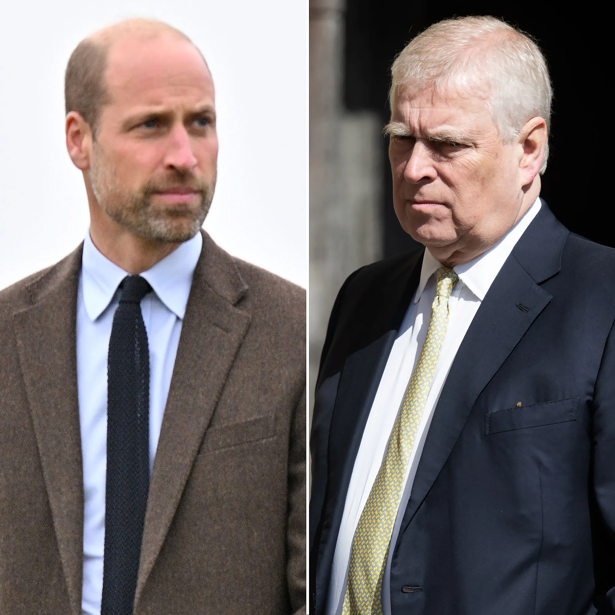 Prince William Appears to Dodge Question About Prince Andrew Scandal