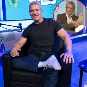 Promo Andy Cohen Shows Off Feet on Today Show