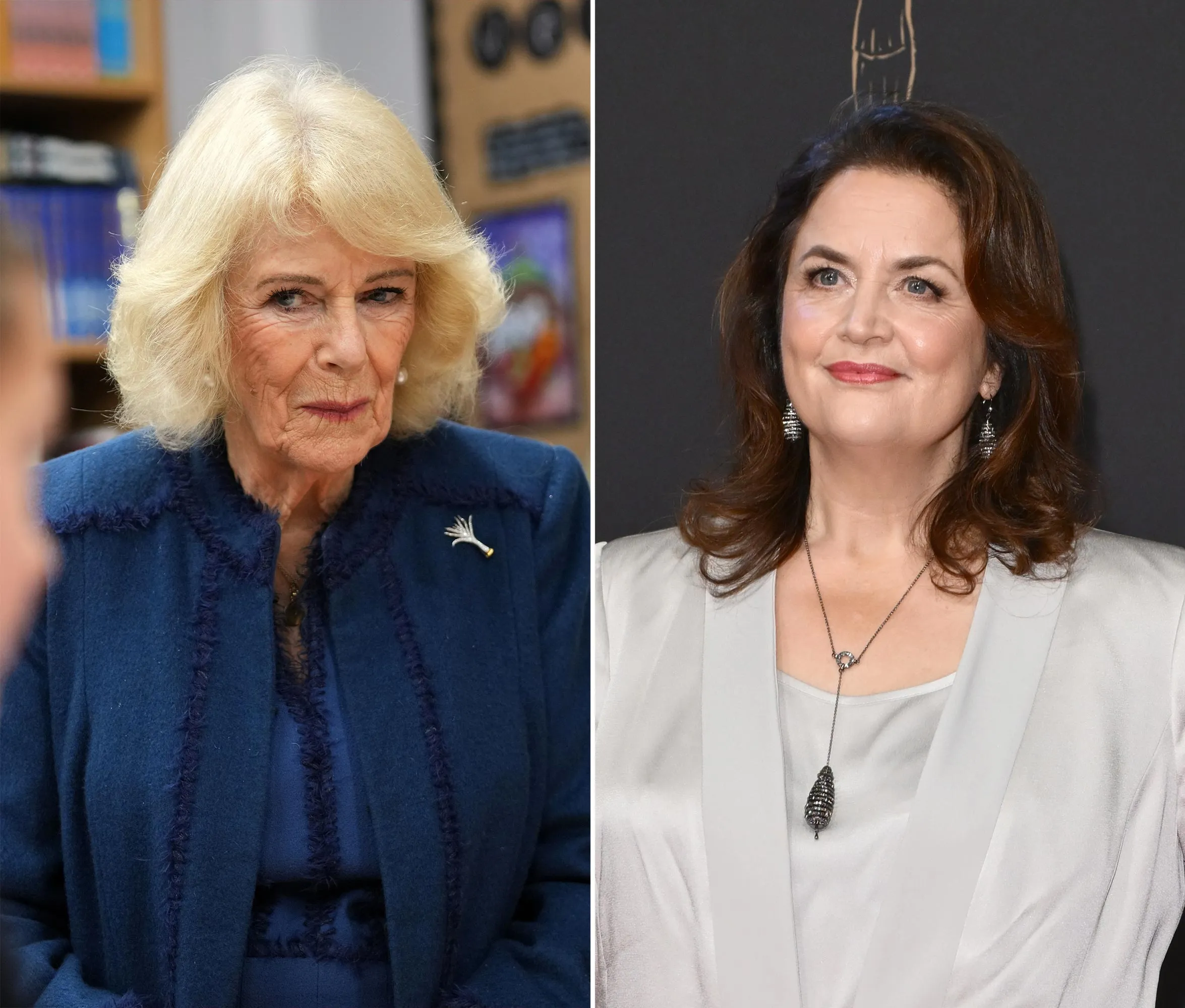 Queen Camilla Raises Eyebrows After Asking Actress Ruth Jones If She s Lost Masses of Weight 2246102523 2246056172