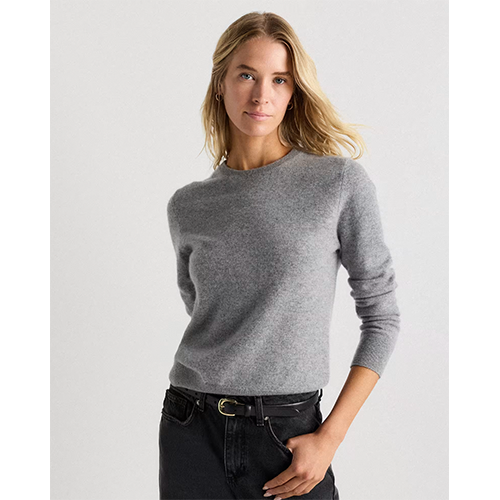Quince Mongolian Cashmere Crewneck Sweater