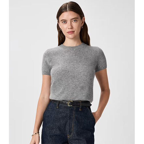 Quince Mongolian Cashmere Tee