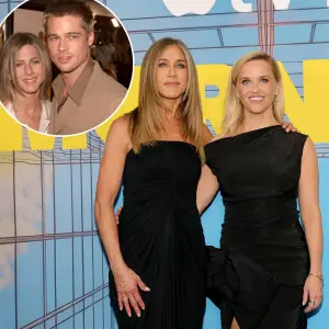 Reese Witherspoon Says Jennifer Aniston Invited Her Exes to 50th Birthday