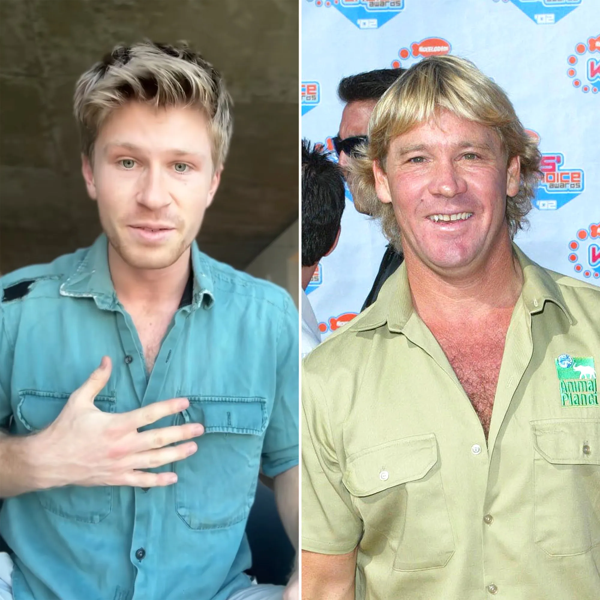 Robert Irwin Wears His Dad s Shirt Before Every DWTS Show For Good Luck