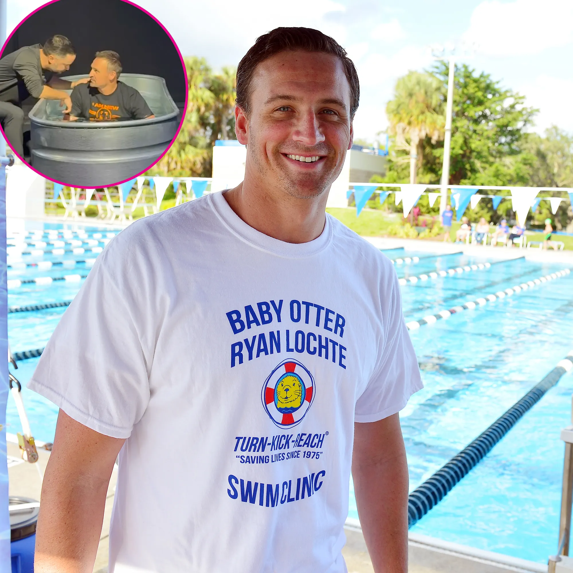 Ryan Lochte Gets Baptized After Divorce Treatment