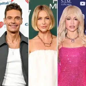 Ryan Seacrest Joined by Julianne Hough Rita Ora and More for Dick Clarks New Years Rockin Eve