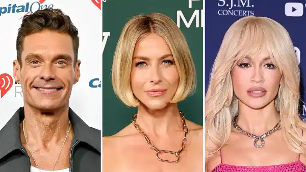 Ryan Seacrest Joined by Julianne Hough Rita Ora and More for Dick Clarks New Years Rockin Eve