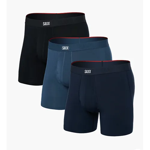 SAXX Vibe Xtra Soft Comfort Underwear (3-Pack)