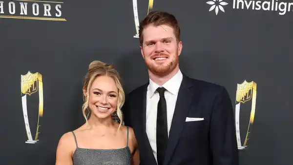 Seahawks QB Sam Darnold Fiancee Katie Hoofnagle Reacts to Epic Sunday Night Football Performance