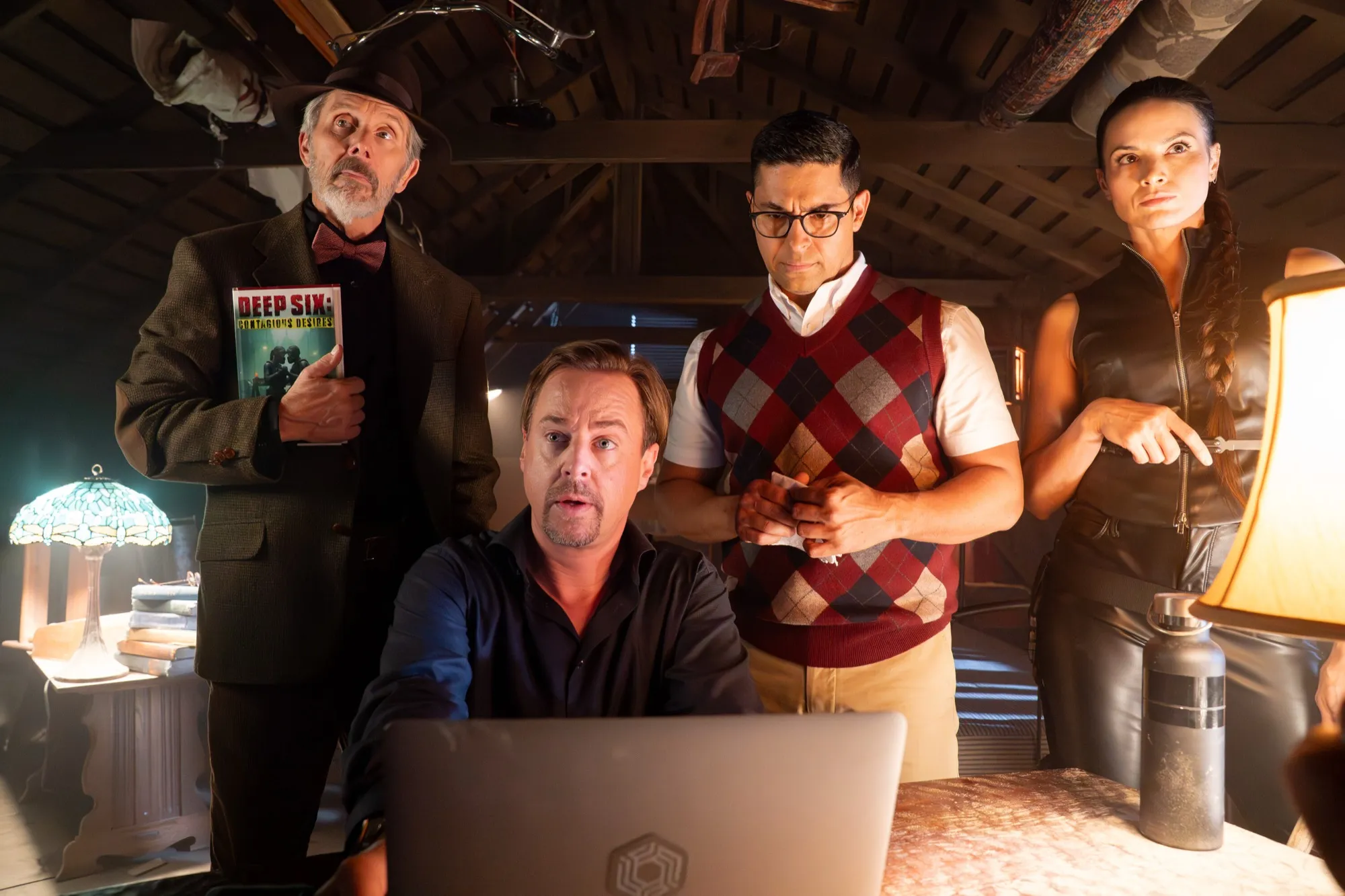 Sean Murray Teases NCIS Alternate Universe Episode Knight in Tomb Raider Outfit