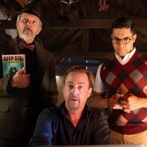 Sean Murray Teases NCIS Alternate Universe Episode Knight in Tomb Raider Outfit