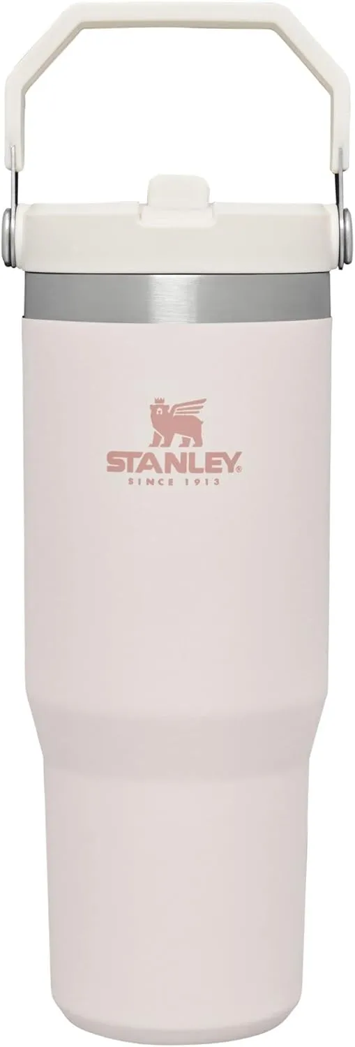 Stanley IceFlow Flip Straw Tumbler with built-in carry handle