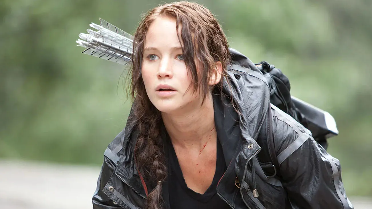 Jennifer Lawrence in The Hunger Games