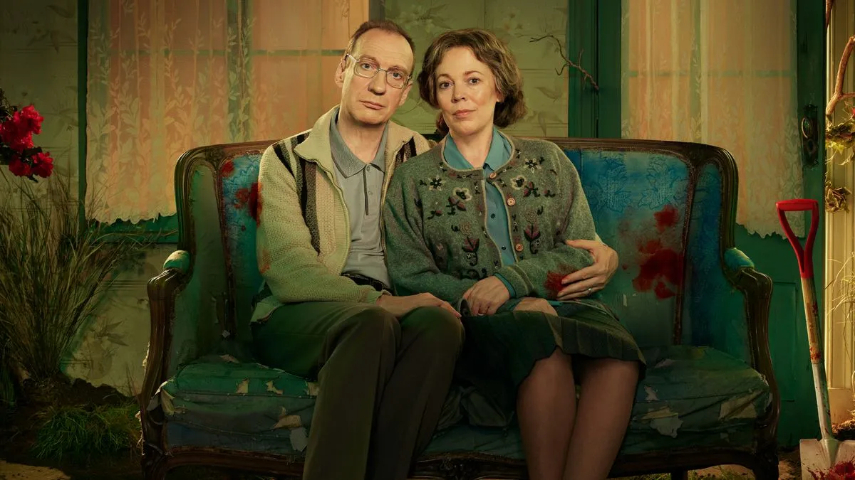 Olivia Coleman and David Thewlis in Landscapers