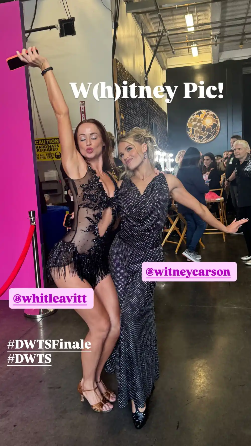 Whitney Leavitt and Witney Carson