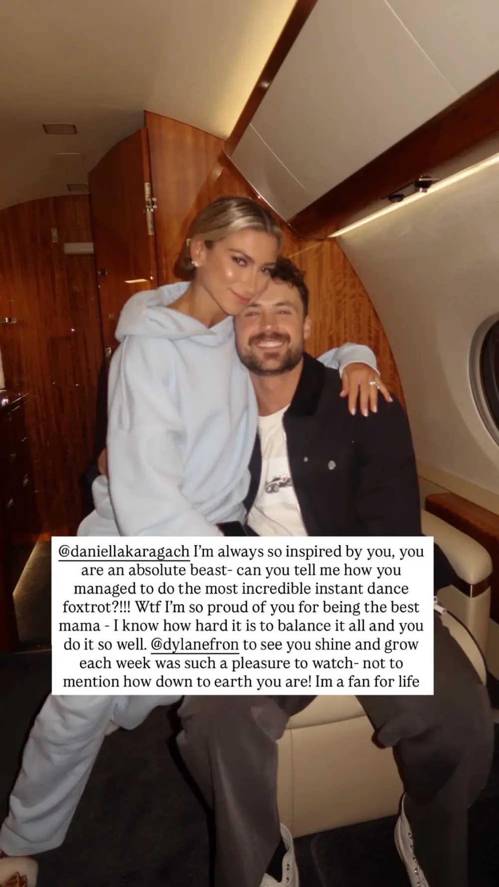 Witney Carson Deletes Screenshot of Texts to Husband About DWTS Rival Dylan Efron and Brother Zac Efron