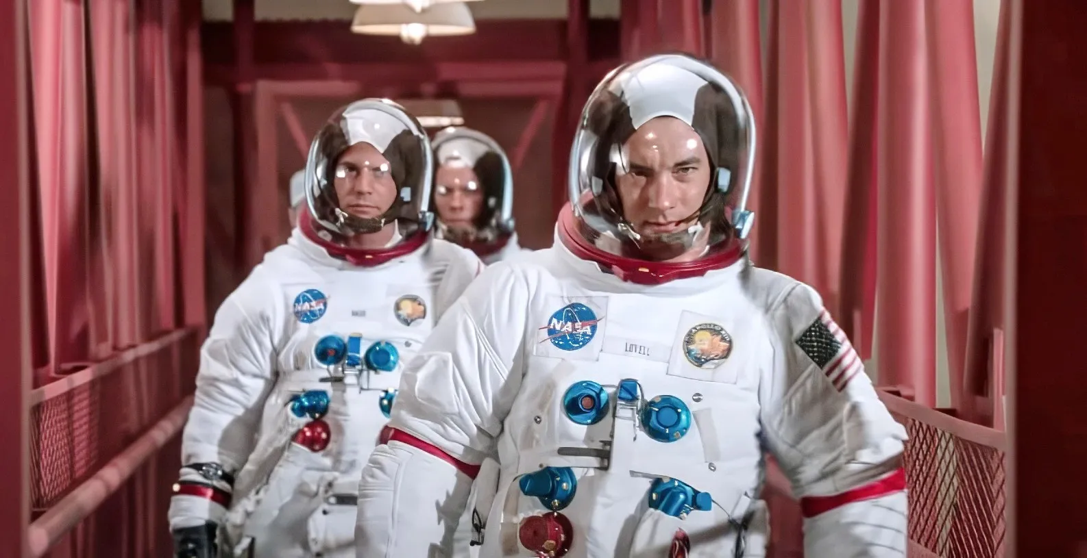 Bill Paxton, Kevin Bacon and Tom Hanks in Apollo 13