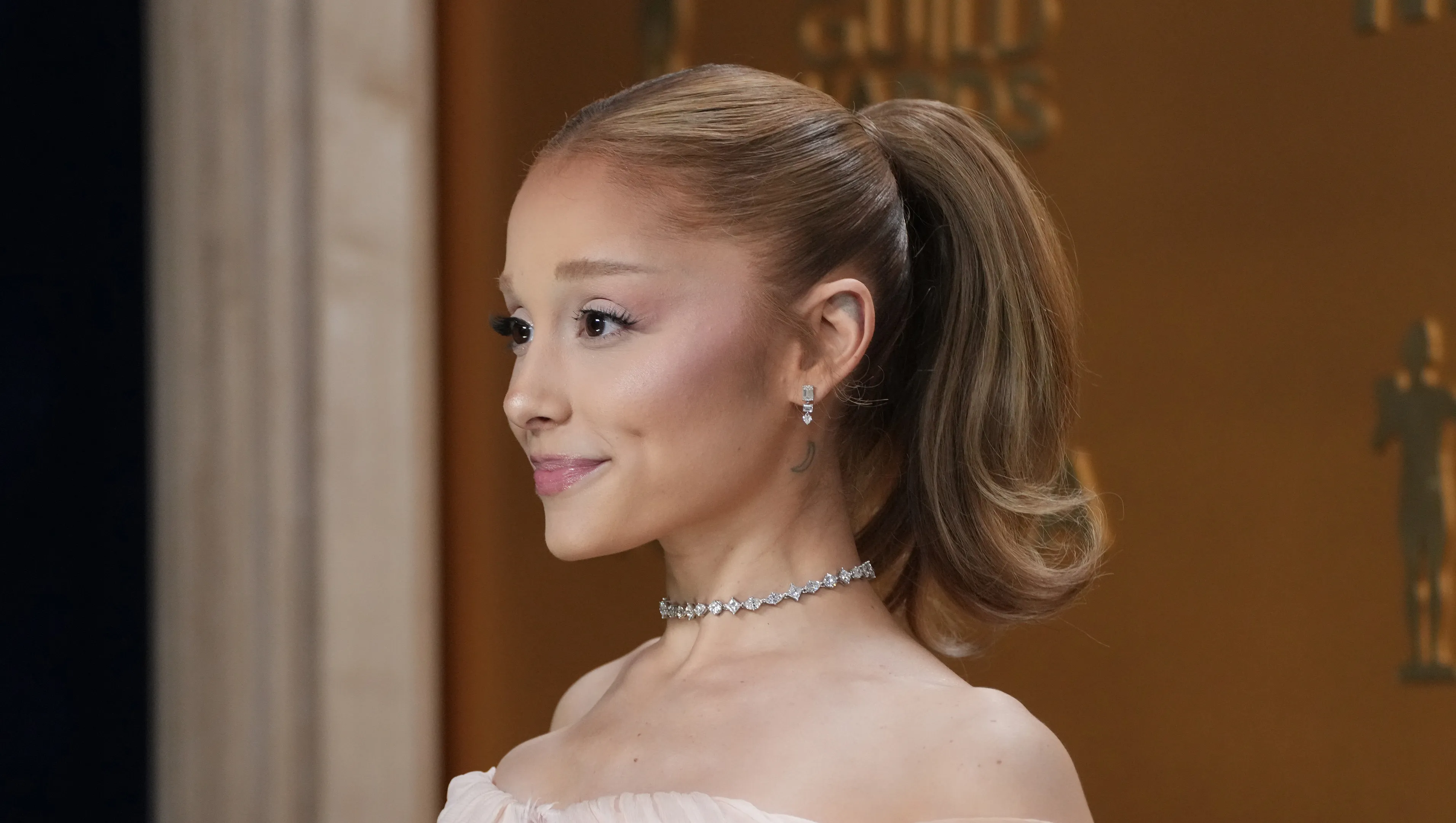 LOS ANGELES, CALIFORNIA - FEBRUARY 23: Ariana Grande attends the 31st Annual Screen Actors Guild Awards at Shrine Auditorium and Expo Hall on February 23, 2025 in Los Angeles, California. (Photo by Jeff Kravitz/FilmMagic)