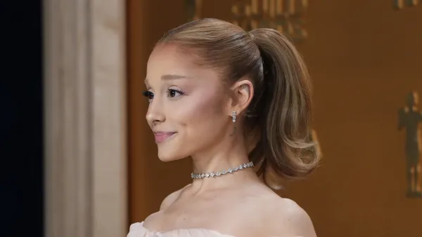 LOS ANGELES, CALIFORNIA - FEBRUARY 23: Ariana Grande attends the 31st Annual Screen Actors Guild Awards at Shrine Auditorium and Expo Hall on February 23, 2025 in Los Angeles, California. (Photo by Jeff Kravitz/FilmMagic)