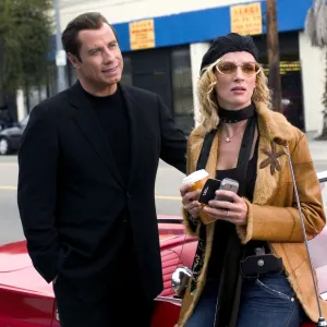 John Travolta and Uma Thurman in Be Cool