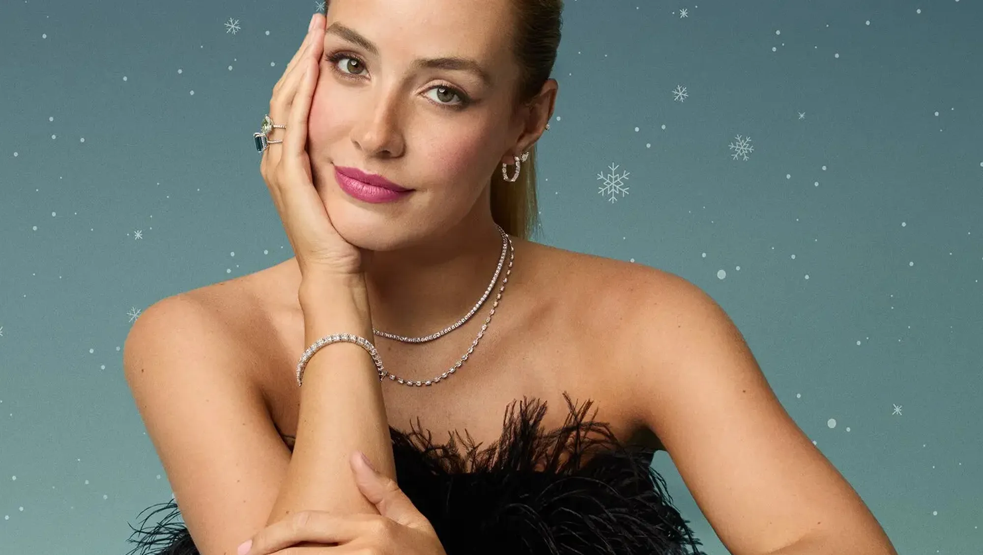 Woman in Brilliant Earth Jewelry