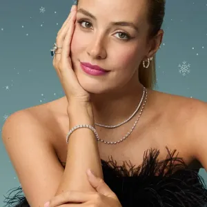 Woman in Brilliant Earth Jewelry