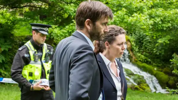 David Tennant and Olivia Colman in Broadchurch