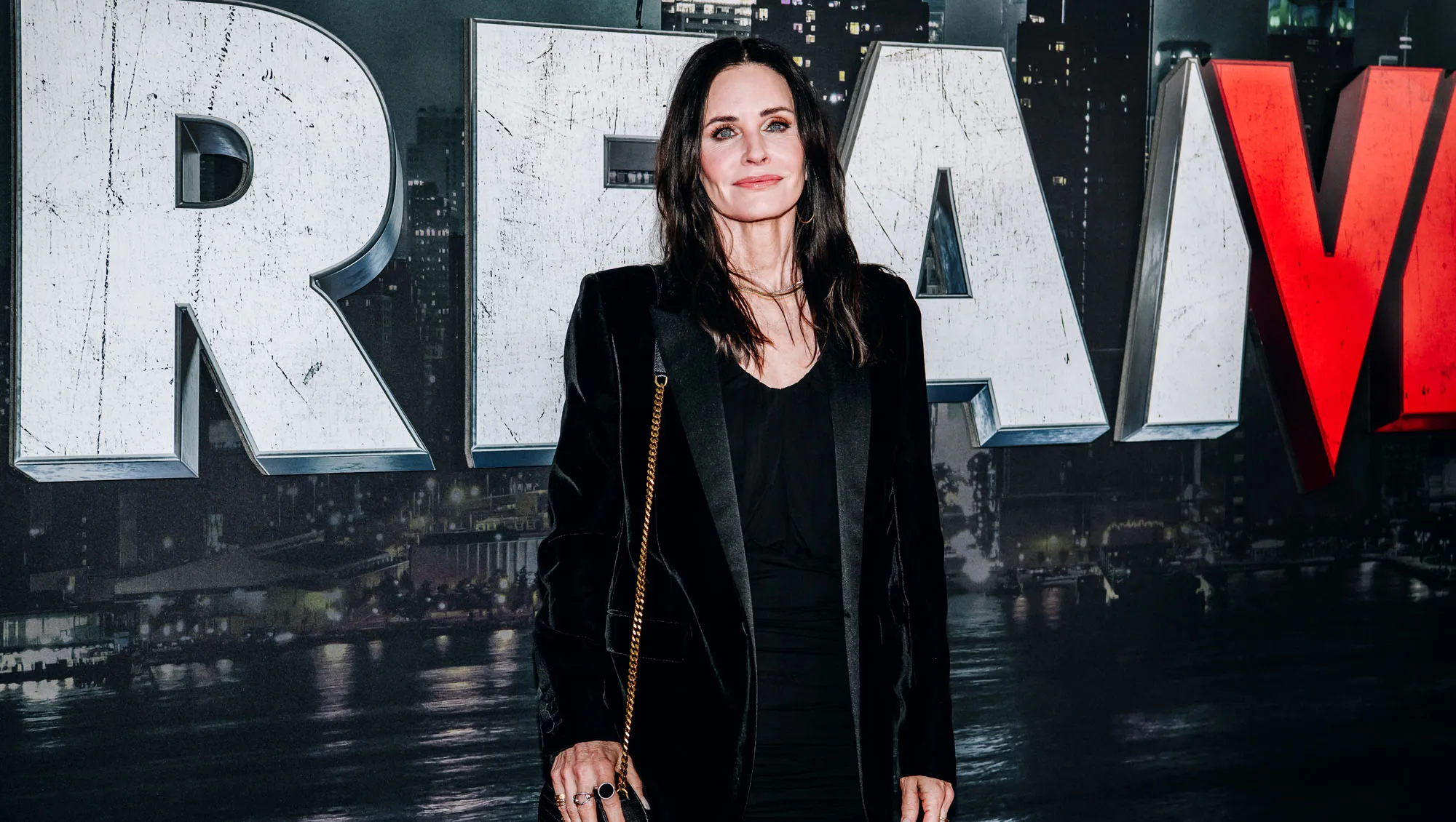 Courteney Cox Puffer Jacket