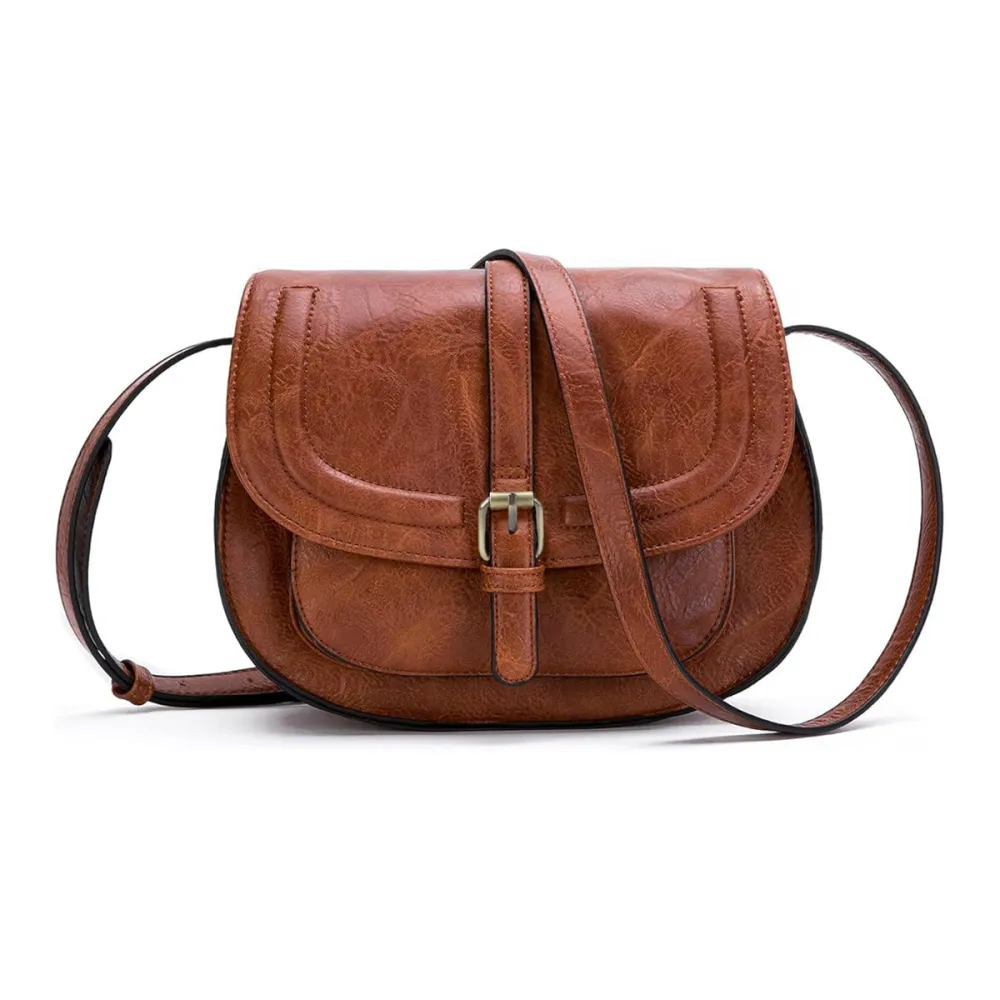Afkomst Saddle Crossbody Vegan Leather Bag