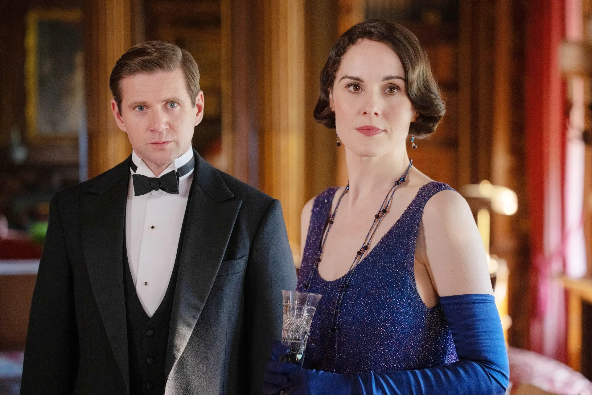 Allen Leech, Michelle Dockery in Downton Abbey: The Grand Finale