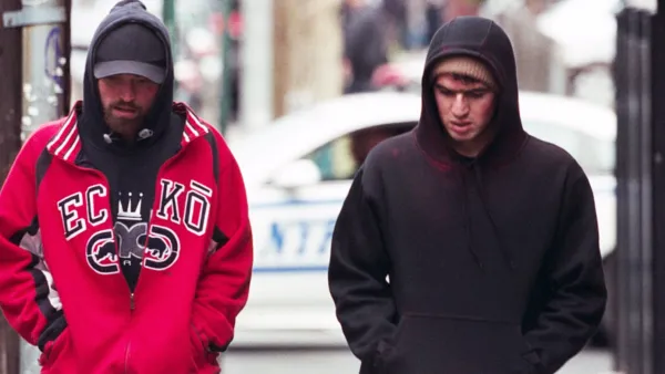 Robert Pattinson and Benny Safdie in Good Time