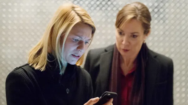 Claire Danes and Elizabeth Marvel in Replica Luxury Handbagland
