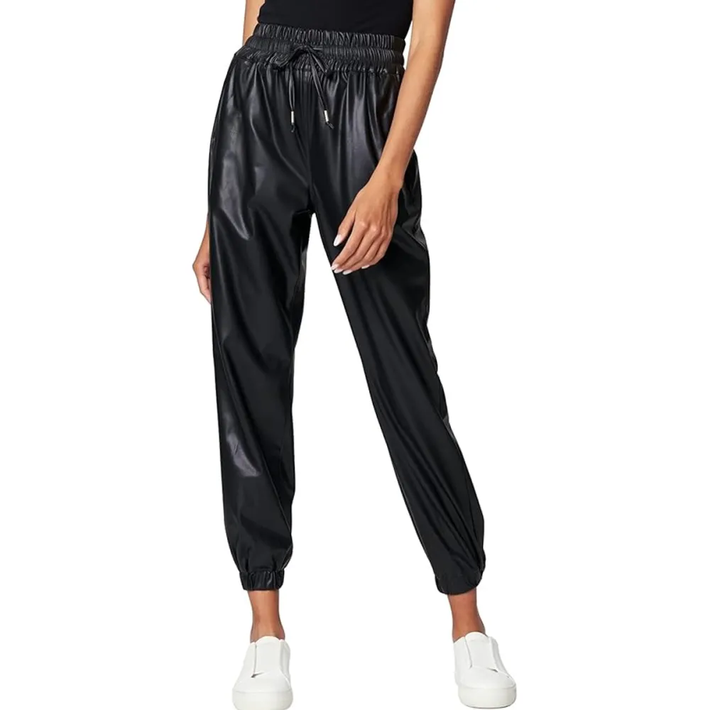 [BLANKNYC] Vegan Leather Joggers