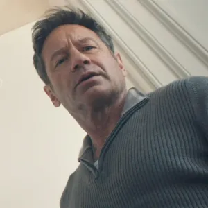 Harry Gilby and David Duchovny in Malice