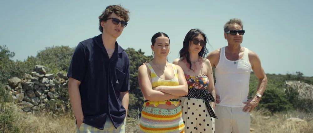 Harry Gilby, Teddie Allen, Clarice van Houten, David Duchovny in Malice