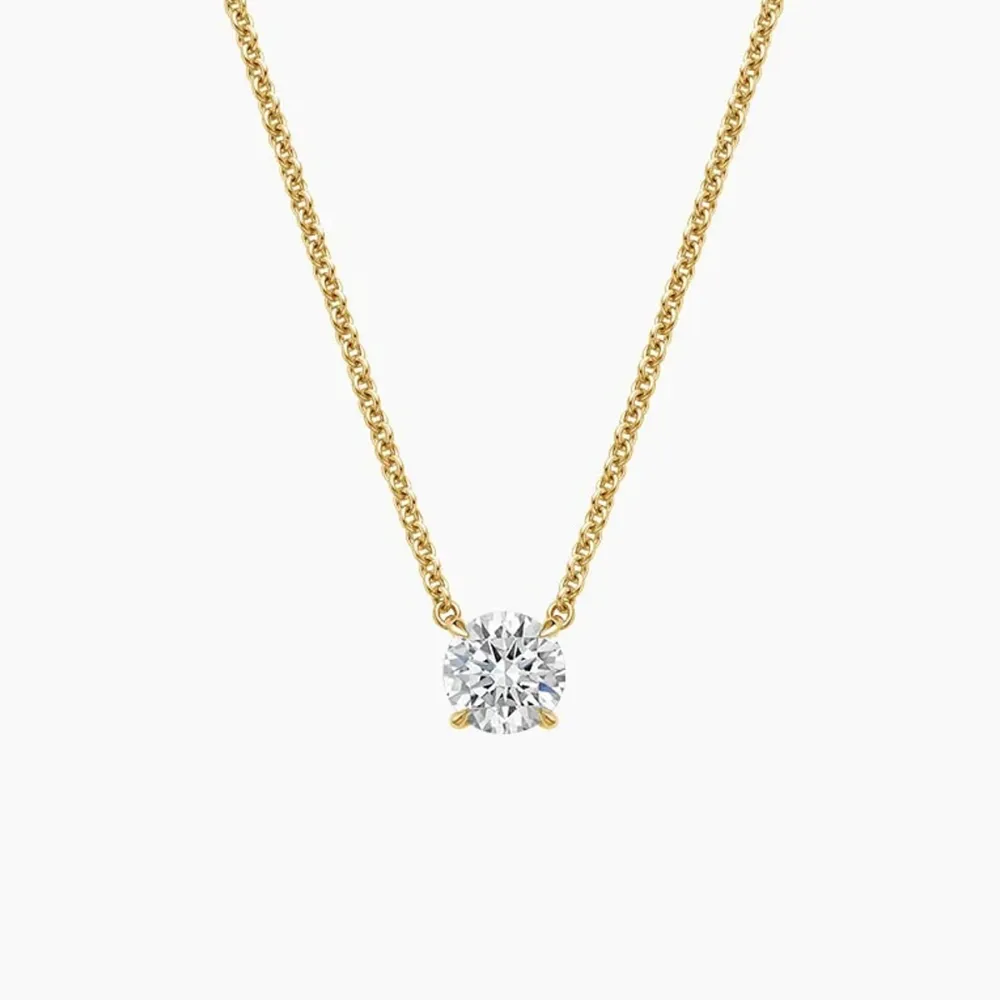 Perfect Solitaire Lab Diamond Pendant