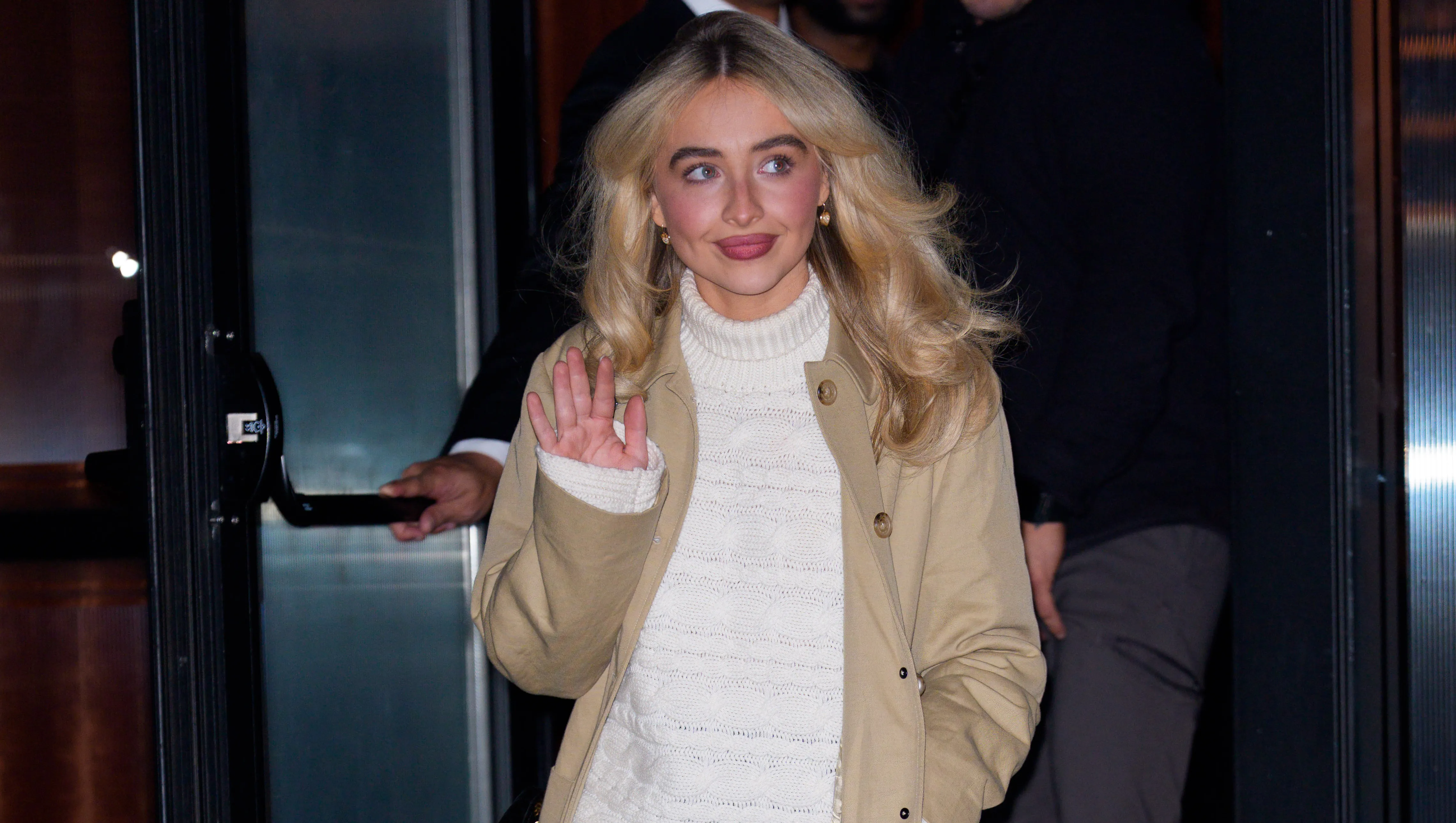 NEW YORK, NY - NOVEMBER 7: Sabrina Carpenter is seen on November 7, 2025 in New York City. (Photo by XNY/Star Max/GC Images)