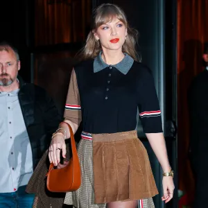 NEW YORK, NEW YORK - NOVEMBER 07: Taylor Swift seen in SoHo on November 07, 2025 in New York City. (Photo by Aeon/GC Images)
