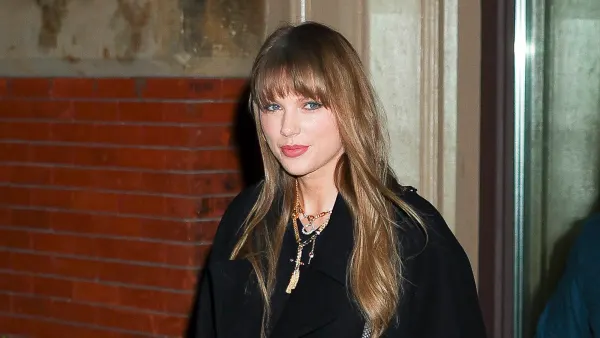 NEW YORK, NEW YORK - NOVEMBER 03: Taylor Swift seen in NoHo on November 03, 2025 in New York City. (Photo by Aeon/GC Images)