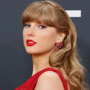 Los Angeles, CA - February 2, 2025: Taylor Swift at the 67th Grammys Awards held at the Crypto.com Arena in Los Angeles, CA Sunday, Feb. 2, 2025. (Allen J. Schaben / Los Angeles Times via Getty Images)