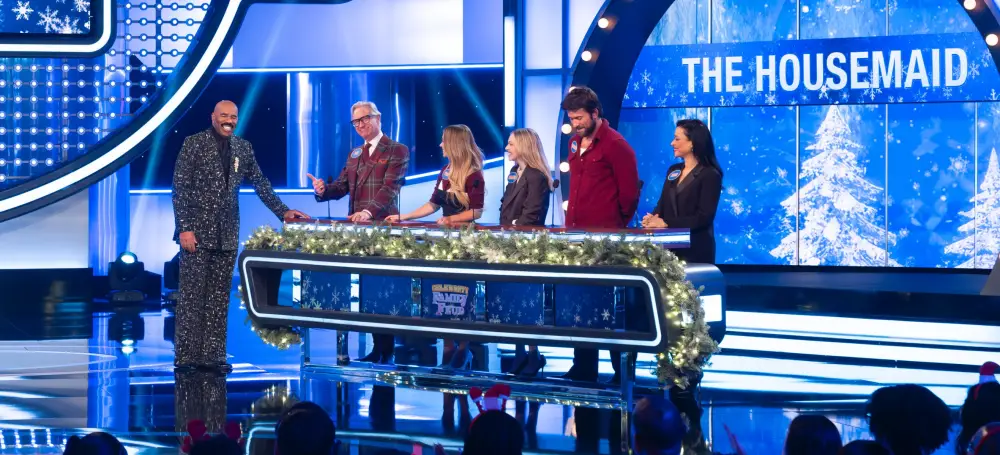 Celebrity Family Feud Teases Holiday Surprise With Real Housewives and The Housemaid Casts