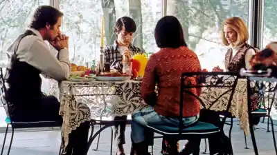 Kevin Kline, Tobey Maguire, Christina Ricci and Joan Allen in The Ice Storm