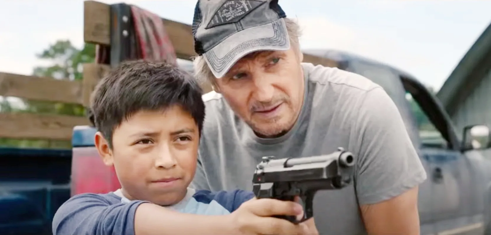 Liam Neeson in The Marksman