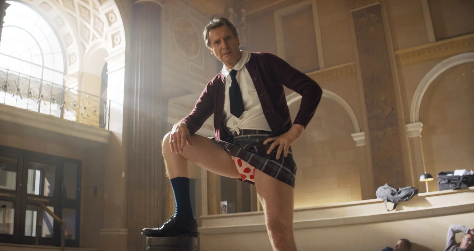 Liam Neeson in The Naked Gun